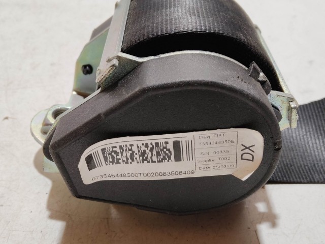 Fiat Fiorino , Qubo, Citroen Nemo, Peugeot Bipper 2007-2024 jobb hátsó biztonsági öv 735464485