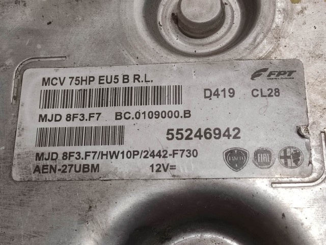 Fiat Fiorino , Qubo 2007-2024 1,3 16v Diesel motorvezérlő 55246942