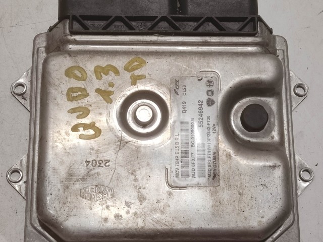 Fiat Fiorino , Qubo 2007-2024 1,3 16v Diesel motorvezérlő 55246942