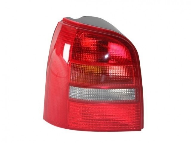 Audi A4 (B5) 1994.11.01-1998.12.31 utángyártott új bal hátsó lámpa üres, piros-füst (Kombi) DEPO