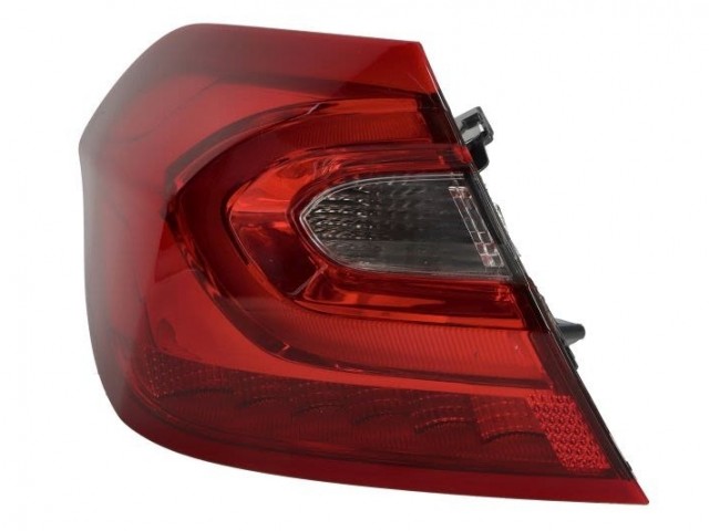 Ford Fiesta  2017.06.01-2021.12.06 utángyártott új bal hátsó lámpa LED kpl. külső