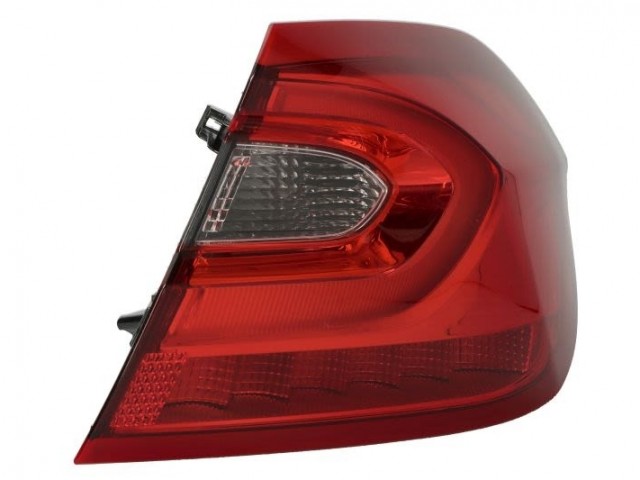 Ford Fiesta 2017.06.01-2021.12.06 utángyártott új jobb hátsó lámpa LED kpl. külső