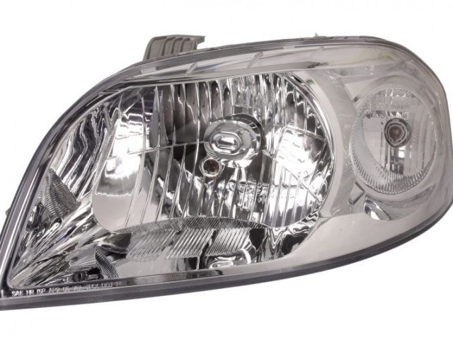 Chevrolet Aveo T200, T250 2006.01.01-2011.09.30 utángyártott új bal első fényszóró H4 4 ajtós  (motorral) TYC