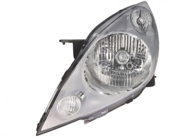 Chevrolet Spark 2010.03.01-2012.12. utángyártott új bal első fényszóró H4  (motorral) TYC