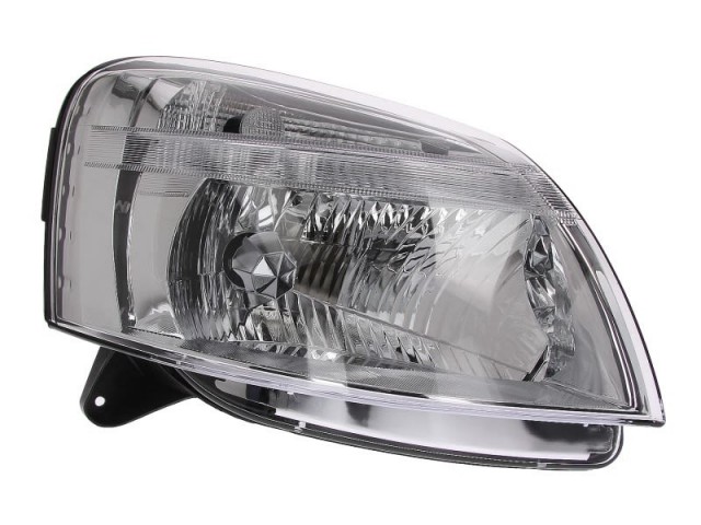 Citroen Berlingo 2002.01.11-2008.03.31  utángyártott új jobb első fényszóró H4 (motorral) TYC