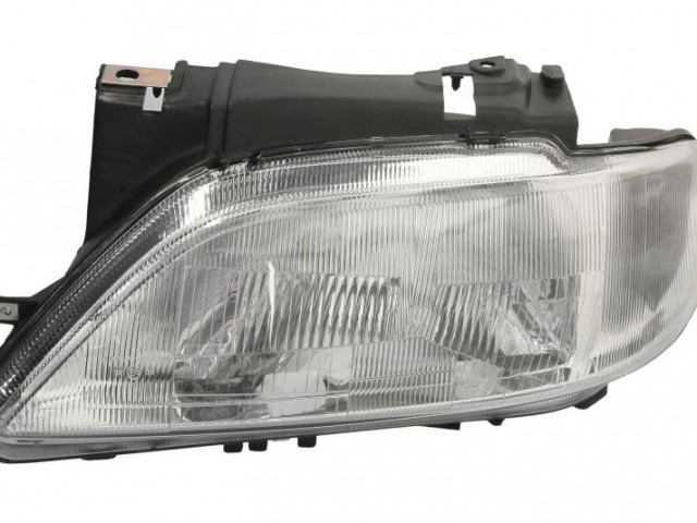 Citroen Xsara  1997.11.01-2000.10.31 utángyártott új bal első fényszóró H4 fehér villogóval TYC