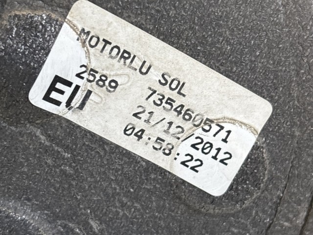 216587 Fiat Fiorino , Qubo 2007-2024 Tükör használt elektromos Bal  5