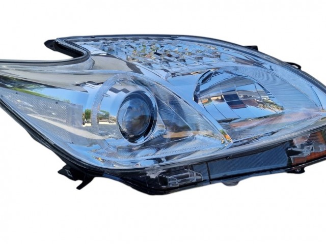 Toyota Prius 2010.01.01-2012.04.30 utángyártott új jobb első fényszóró  H11/HB3 króm h. (motorral) TYC