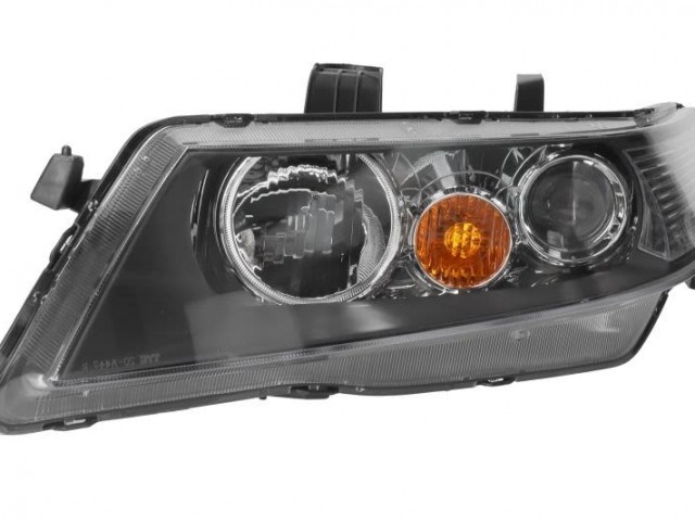Honda Accord  2003.02.01-2005.12.  utángyártott új bal első fényszóró DE 2H1 (motoros) TYC