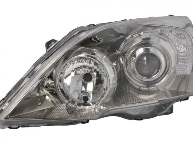 Honda CR-V III. 2006.04.01-2010.03.31  utángyártott új bal első fényszóró D2S/HB3 XENON króm h. TYC