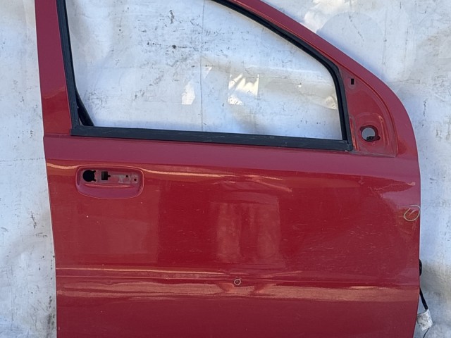 216569 Fiat Panda II. 2003-2012  piros színű jobb első ajtó 