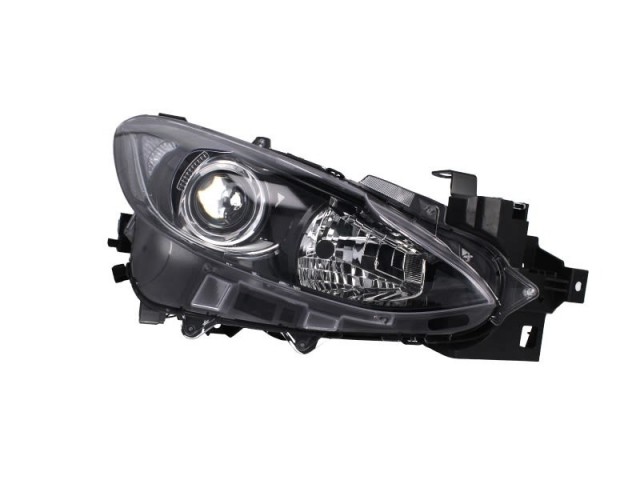 Mazda 3 2013.04.01-2017.01.01  utángyártott új jobb első fényszóró H11/H15 (motorral) TYC
