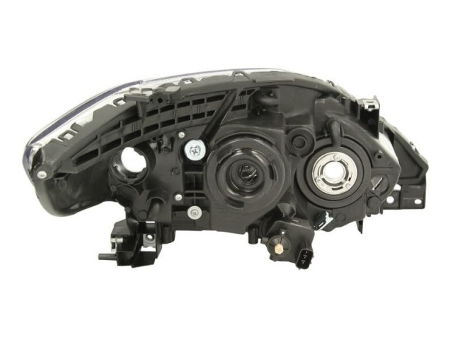 Mazda 5     2008.02.01-2010.08.31 utángyártott új bal első fényszóró H7/HB3 króm házas (motorral) TYC