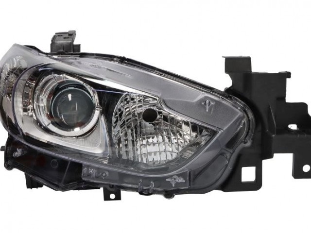 Mazda 6  2012.01.02-2014.12 utángyártott új jobb első fényszóró H11/H15 +napp.fény (motoros) TYC