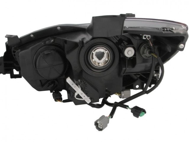 Mazda CX-5    2011.08.01-2015 utángyártott új jobb első fényszóró H11/H15+nappalif. (motoros) TYC