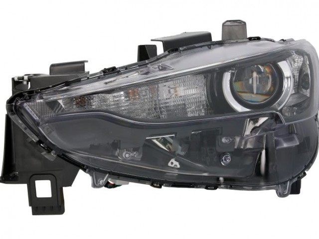 Mazda CX-5 2016.11.01-2025.09.30 utángyártott új bal első fényszóró LED+W21/5W+WY21W TYC