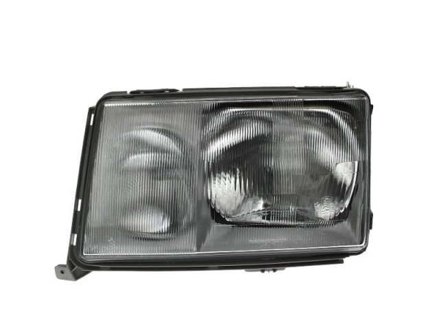 Mercedes Benz W124   1989.09.01-1993.05.31  utángyártott új bal első fényszóró H4/H3  TYC