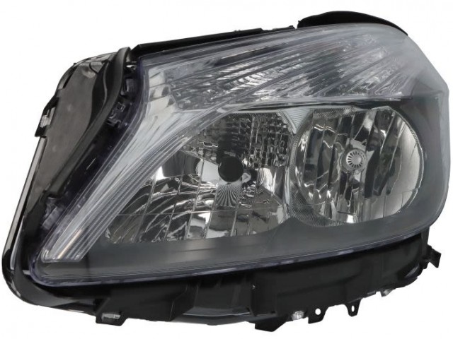 Mercedes Benz A-Class (W176)  2012.09.01-2018.05.03 utángyártott új bal első fényszóró H7/H15+nappali fény (motorral) TYC