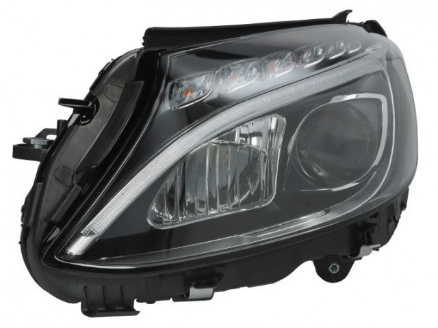 Mercedes Benz W205 C-Class   2014.03.01-2018.08.30 utángyártott új bal első fényszóró LED (motorral) elektr.nélk. TYC