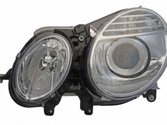 Mercedes Benz E-Class W211 2006.07.01-2009.02. utángyártott új bal első fényszóró 2H7 (motorral) TYC