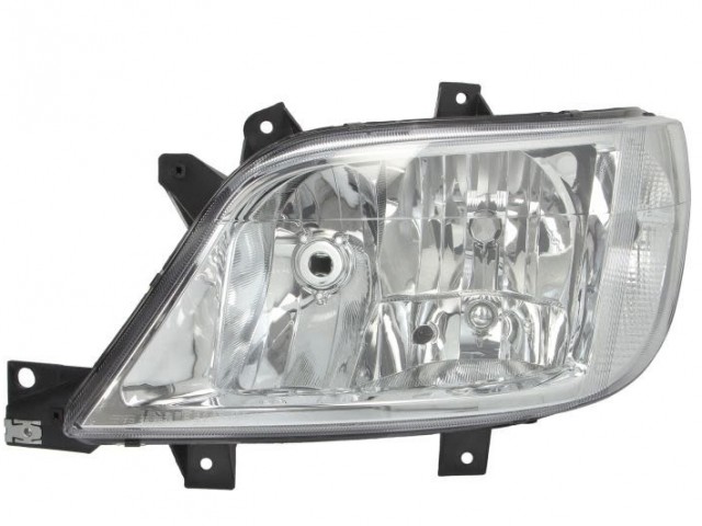 Mercedes Benz Sprinter 2002.09.01-2006.05.30 utángyártott új bal első fényszóró H7/H3  TYC