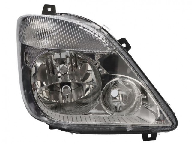 Mercedes Benz Sprinter 2006.06.01-2013.09.07  utángyártott új jobb első fényszóró 3H7 ködlámpás (motoros) TYC