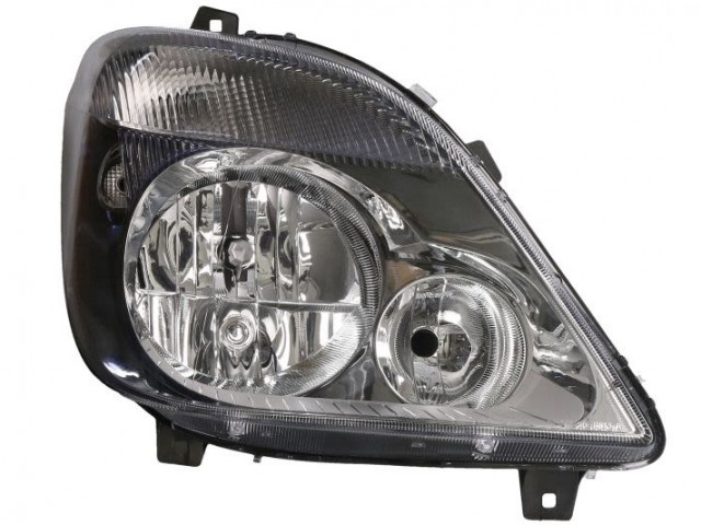 Mercedes Benz Sprinter 2006.06.01-2013.09.07 utángyártott új jobb első fényszóró 2H7 ködlámpa nélkül (motorral) TYC