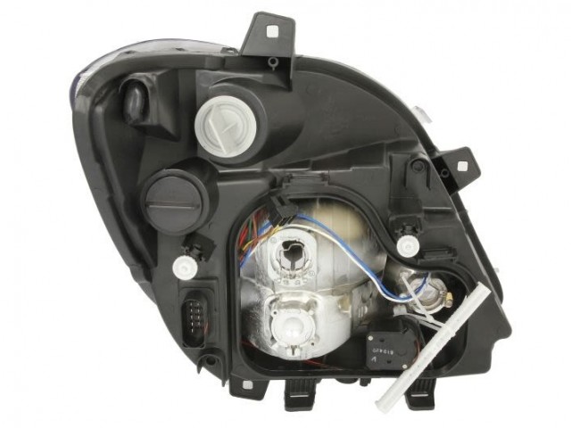Mercedes Benz Sprinter 2006.06.01-2013.09.07 utángyártott új bal első fényszóró 2H7 ködlámpa nélkül (motorral) TYC
