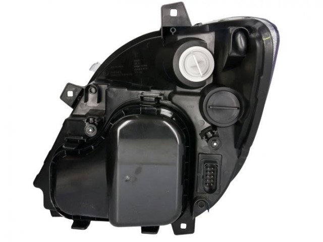 Mercedes Benz Sprinter  2006.06.01-2013.09.07  utángyártott új jobb első fényszóró 3H7 ködlámpás (motorral) TYC