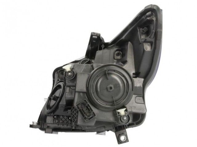 Mercedes Benz W447 Viano    2016.03.01-2019.02.28 utángyártott új jobb első fényszóró H7/H15 +napp.fény. fekete h. TYC