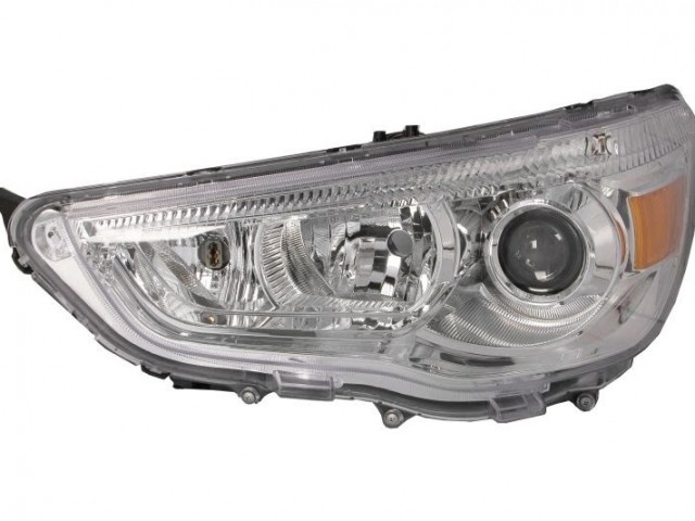 Mitsubishi ASX 2010.01.01- utángyártott új bal első fényszóró H11/HB3 (motorral) TYC