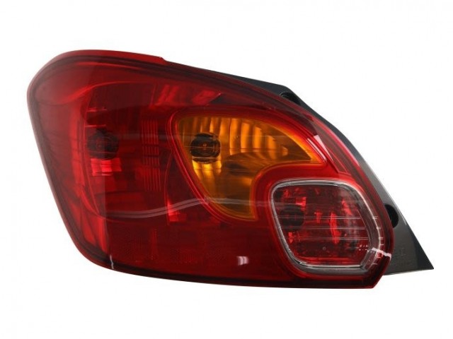 Mitsubishi Space Star 2012.11.01-2019.10. utángyártott új bal hátsó lámpa kpl. 