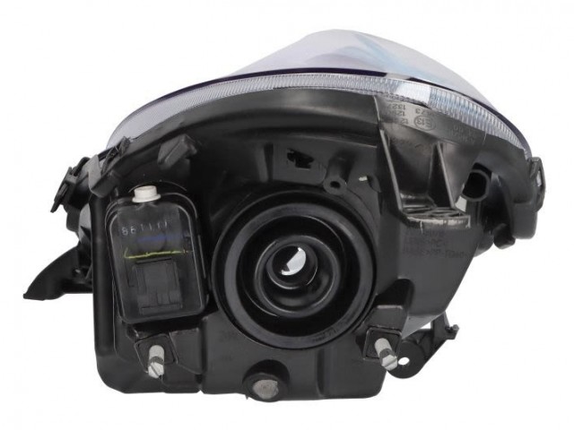 Nissan Micra K12 2007.11.01-2010.06.30  utángyártott új jobb első fényszóró króm házas  (motorral) TYC