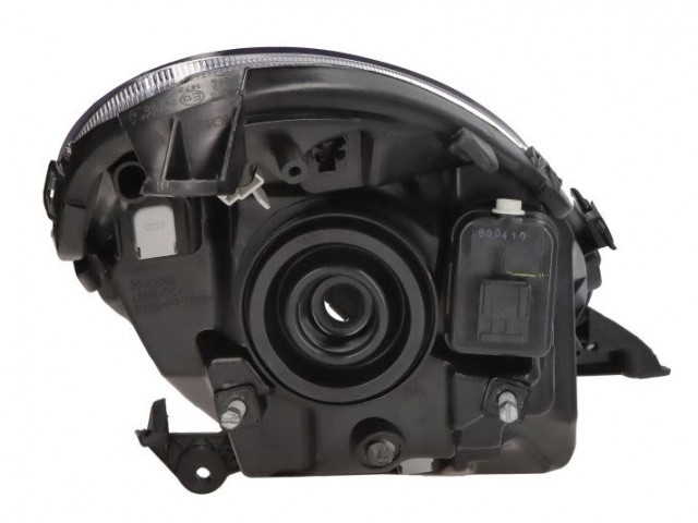 Nissan Micra K12  2007.11.01-2010.06.30  utángyártott új bal első fényszóró króm házas  (motorral) TYC