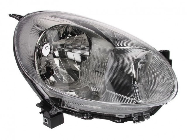 Nissan Micra K13 2010.09 01-2013.05.31  utángyártott új jobb első fényszóró H4  (motoros) TYC