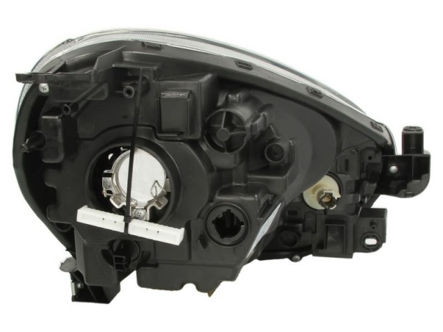 Nissan Micra K13 2010.09 01-2013.05.31  utángyártott új bal első fényszóró H4  (motoros) TYC