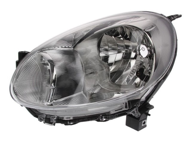 Nissan Micra K13 2010.09 01-2013.05.31  utángyártott új bal első fényszóró H4  (motoros) TYC