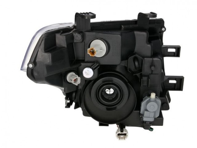 Nissan Navara 2005.05.01-2007.06 utángyártott új bal első fényszóró H4 (motorral) TYC