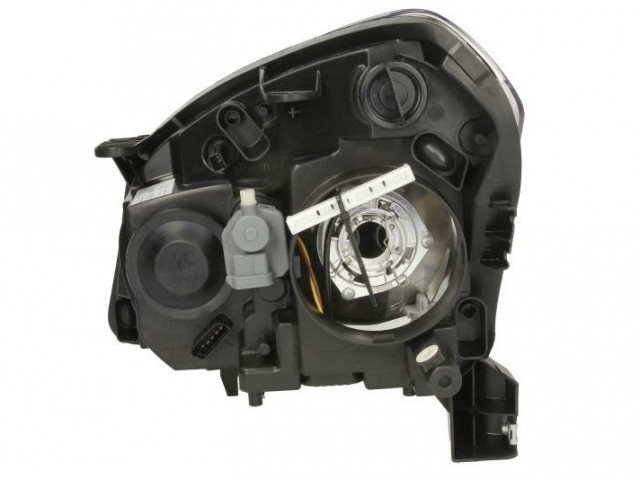 Nissan Qashqai 2007.03.01-2010.04.30  utángyártott új jobb első fényszóró Xenon D2R/H7 üres, (motorral) TYC