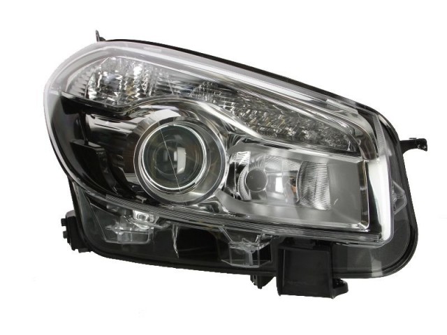 Nissan Qashqai   2010.05.01-2013.11.30  utángyártott új jobb első fényszóró 2H7 (motorral) TYC