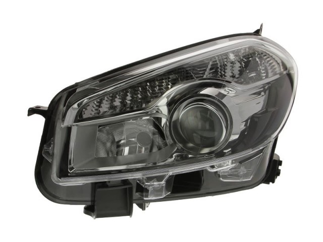Nissan Qashqai   2010.05.01-2013.11.30  utángyártott új bal első fényszóró 2H7 (motorral) TYC