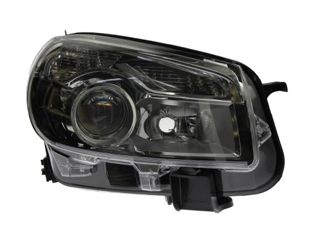 Nissan Qashqai   2010.05.01-2013.11.30  utángyártott új jobb első fényszóró 2H7 (motoros) TYC