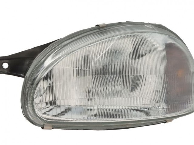 Opel Corsa B 1992.09.01-2000.08.31  utángyártott új bal első fényszóró H4 (motoros) TYC