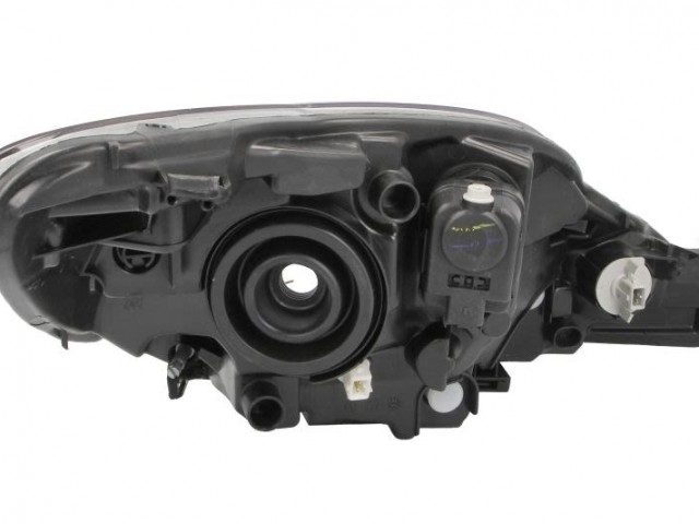 Peugeot 107 2005-2012 utángyártott új bal első fényszóró H4 (motorral) TYC