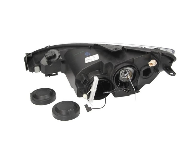 Peugeot 206 1998-2007 utángyártott új jobb első fényszóró H7/H1 05.12-től (motoros) TYC
