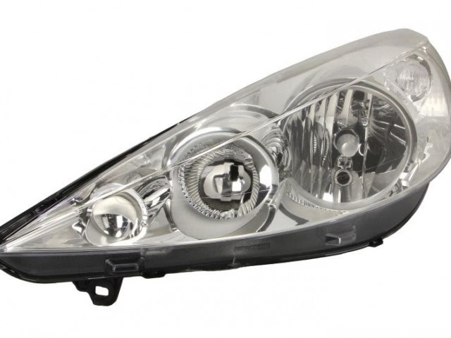 Peugeot 206 2009-2012 utángyártott új bal első fényszóró H7/H1 motorral TYC