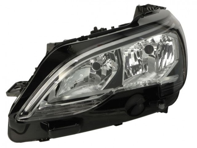 Peugeot 3008, 5008 utángyártott új bal első fényszóró H7/HB3/LED (motorral) TYC