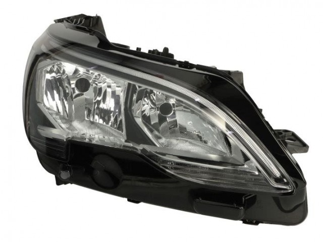 Peugeot 3008, 5008 ​utángyártott új jobb első fényszóró H7/HB3/LED (motorral) TYC
