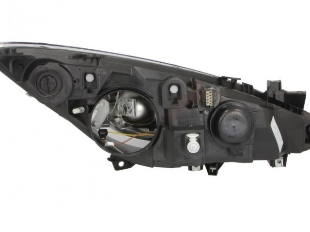 Peugeot 307 utángyártott új bal első fényszóró H1/H7 (motorral) TYC
