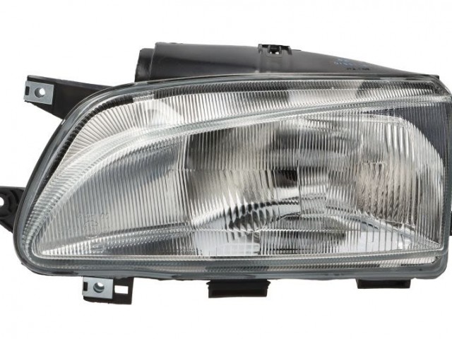 Peugeot Partner utángyártott új bal első fényszóró H4 (belülr. áll. is) TYC